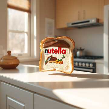 Toast with Nutella
