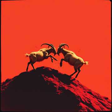 Бодаются быдло козы