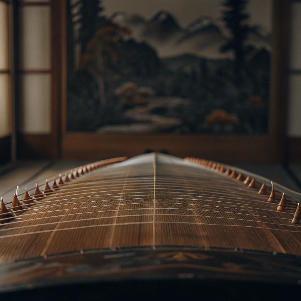 Idiochord: a zither with bamboo strings