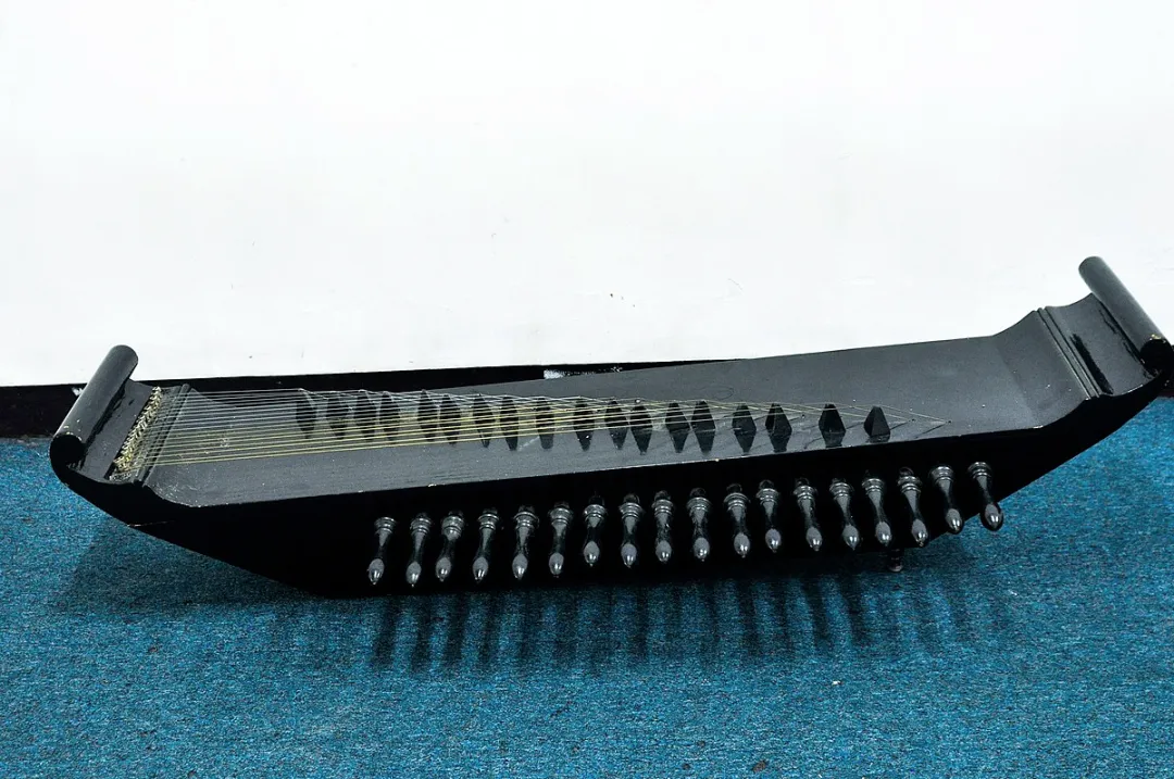 The kacapi, a traditional zither of the Sundanese people in Indonesia