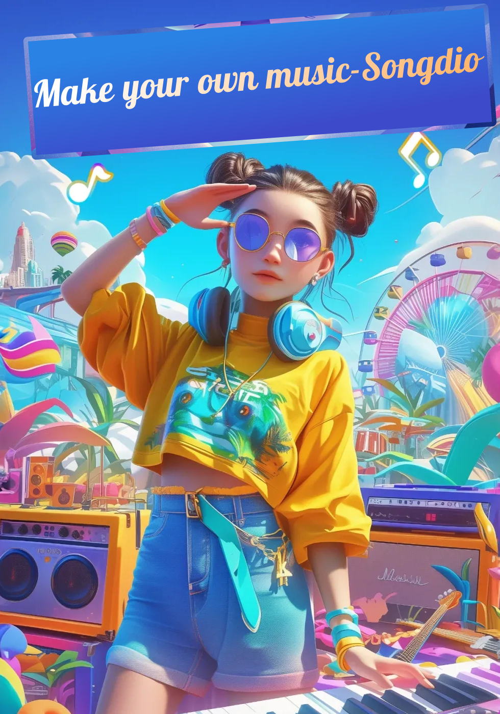 Songdio ai music introduction, create your own ai music,maker ai song